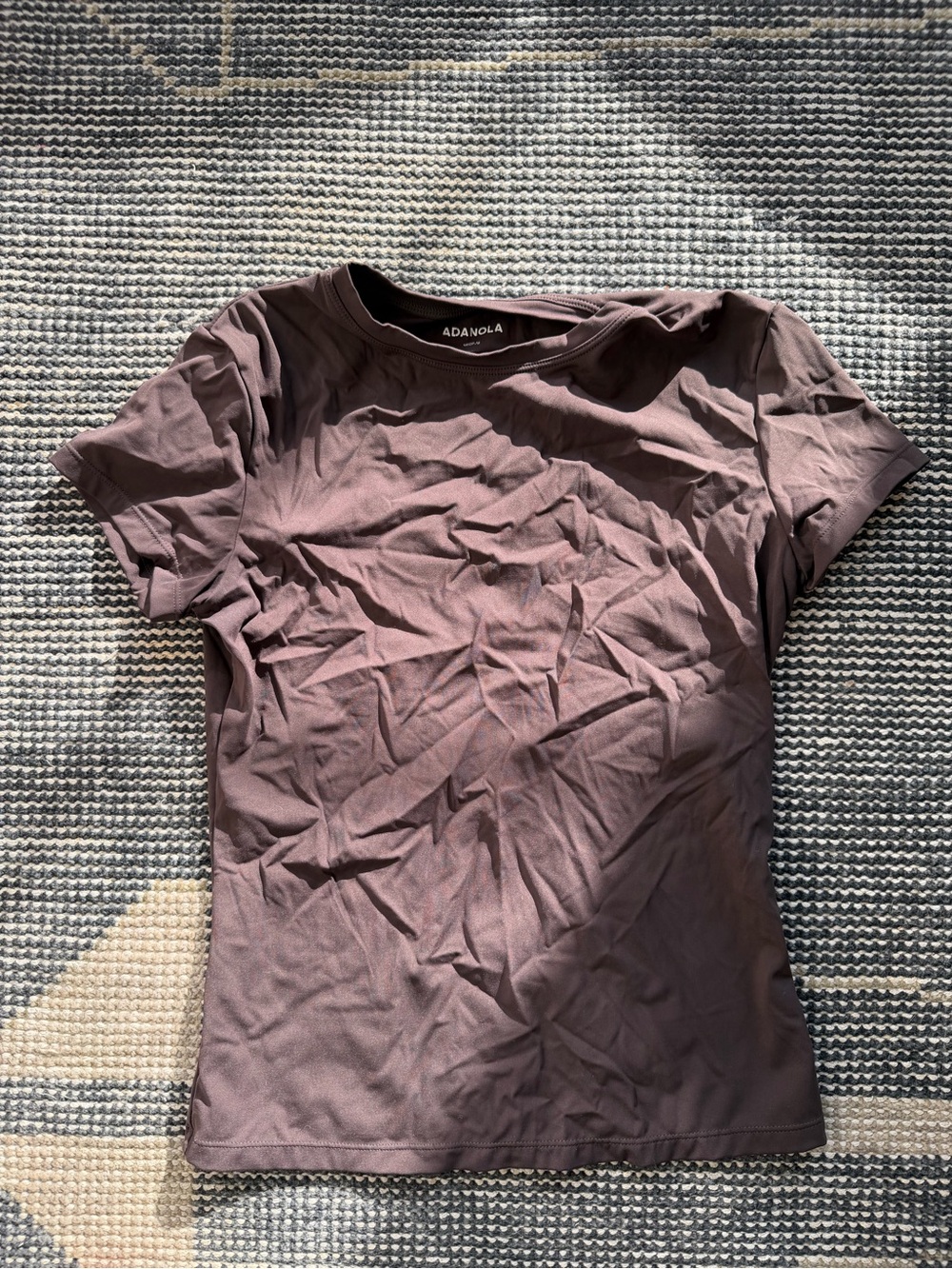 Ultimate Short Sleeve Top - Coffee Bean - Picture 3 of 4